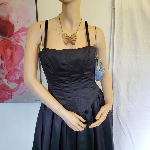 Vintage Jessica McClintock Prom Dress - Picture 4 of 11